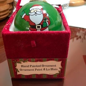 Beautiful hand-painted Christmas ornament